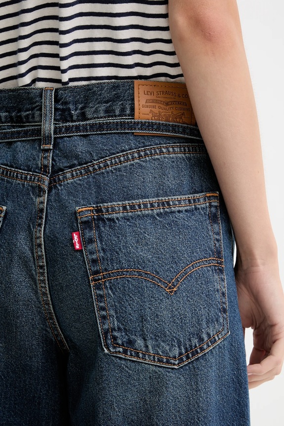 Oblečení Džíny Levi's XL STRAIGHT A8701.0030 námořnická modř