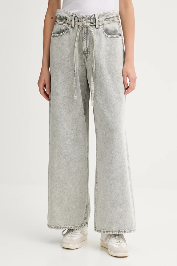 Rifle Levi's XL STRAIGHT sivá A8701.0040