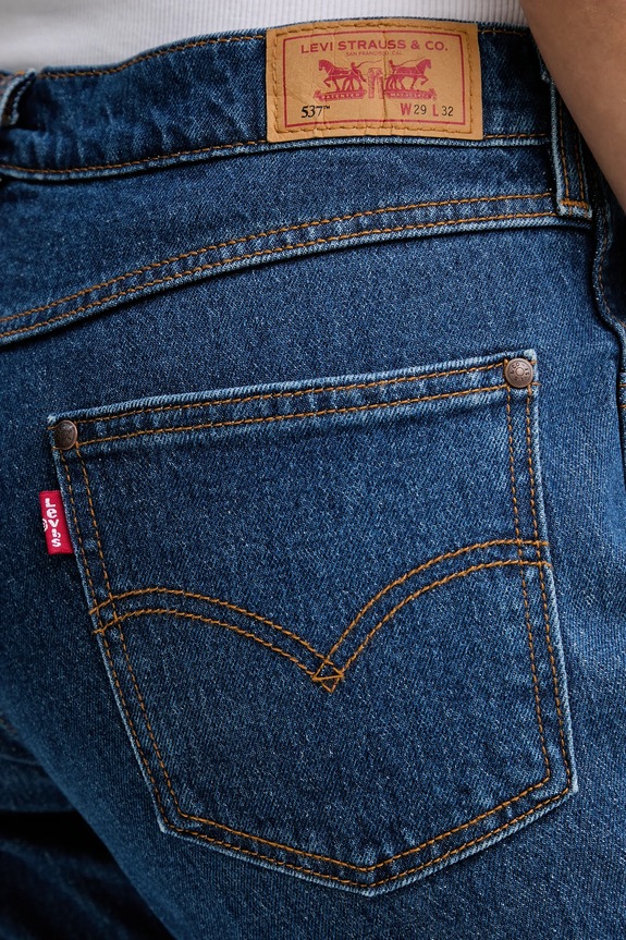 Traperice Levi's 537™ WESTERN BOOTCUT plava 000XI.0021