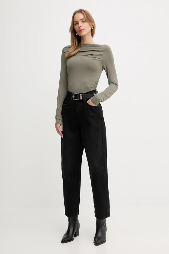 Τζιν παντελόνι Pepe Jeans PL20473949F0 μαύρο AW25