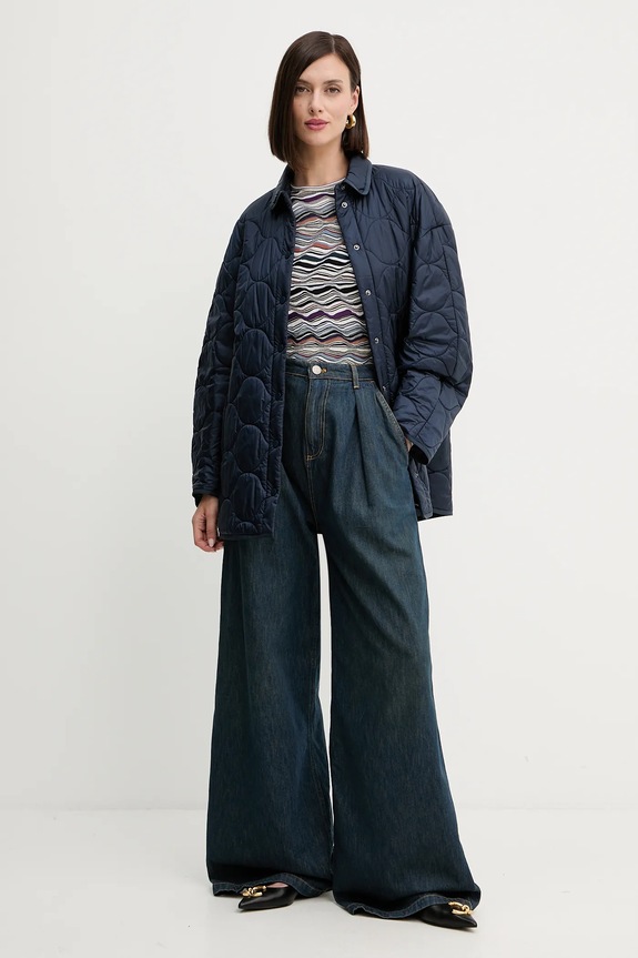 Džíny Twinset 252TP2560 námořnická modř AW25