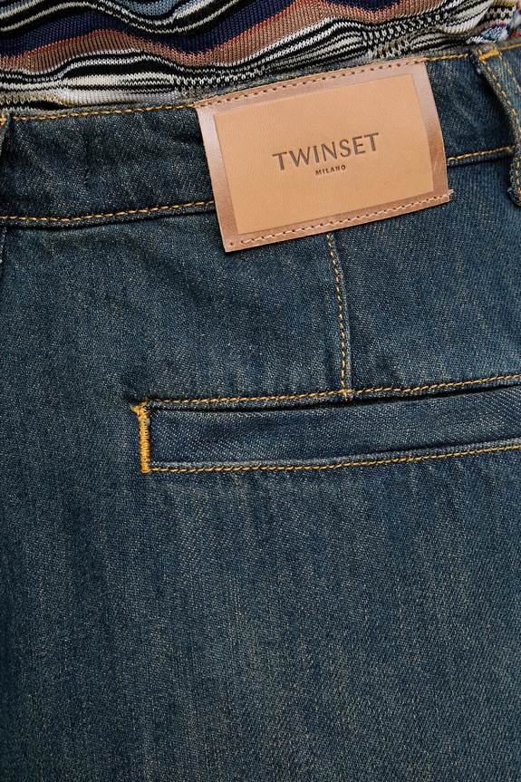 Džíny Twinset námořnická modř 252TP2560