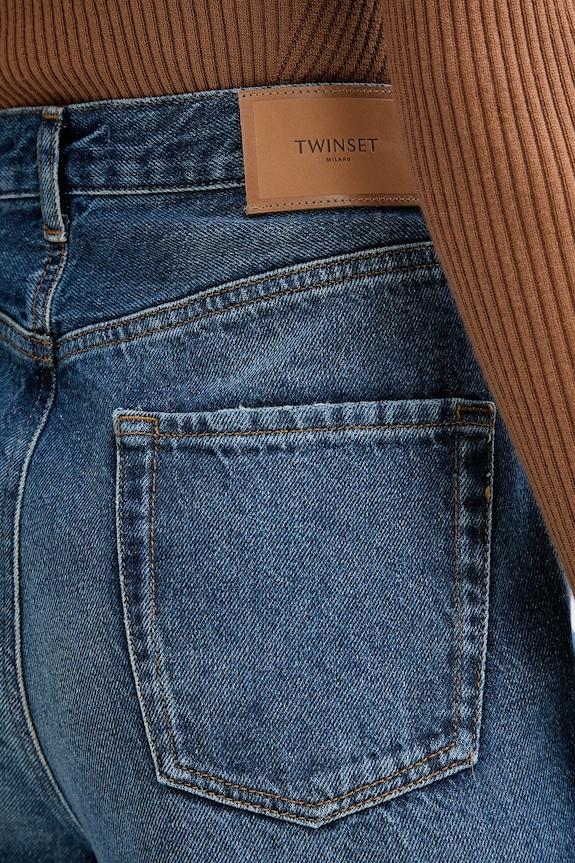 Twinset jeans albastru 252TT2190