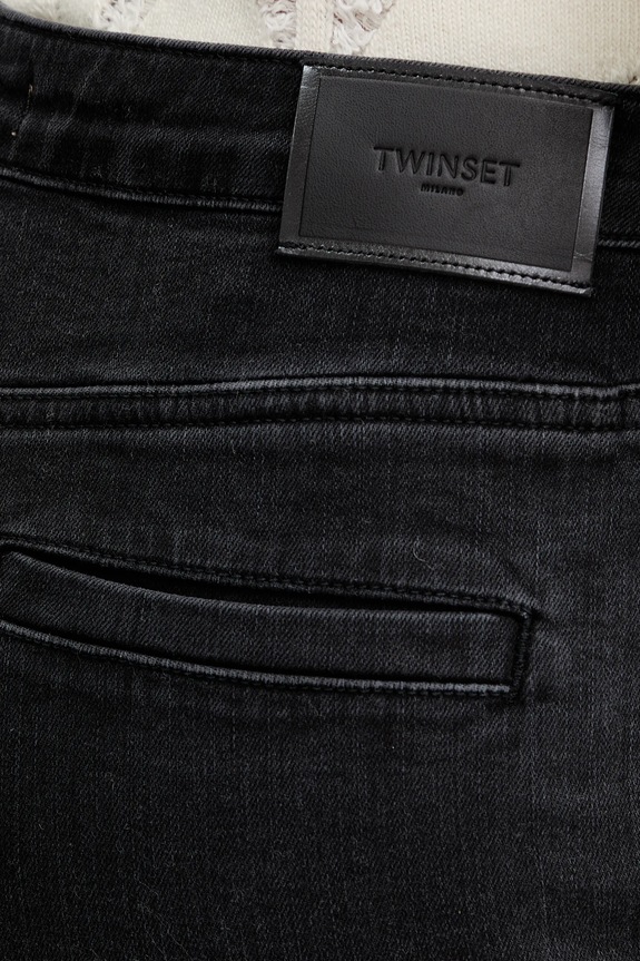 Twinset jeans nero 252TT2201