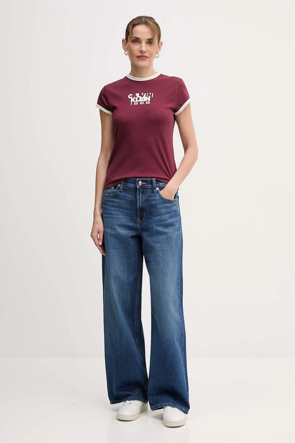 Rifle Calvin Klein Jeans LV047D716G modrá AW25