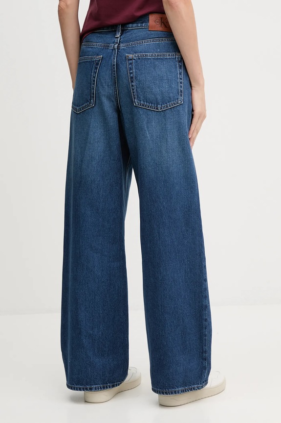 Oblečenie Rifle Calvin Klein Jeans LV047D716G modrá