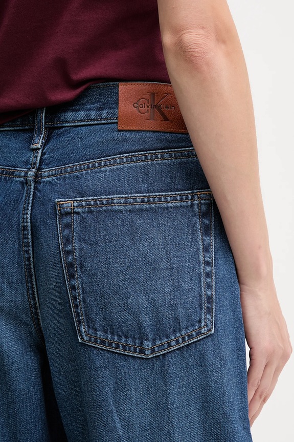 Rifle Calvin Klein Jeans modrá LV047D716G