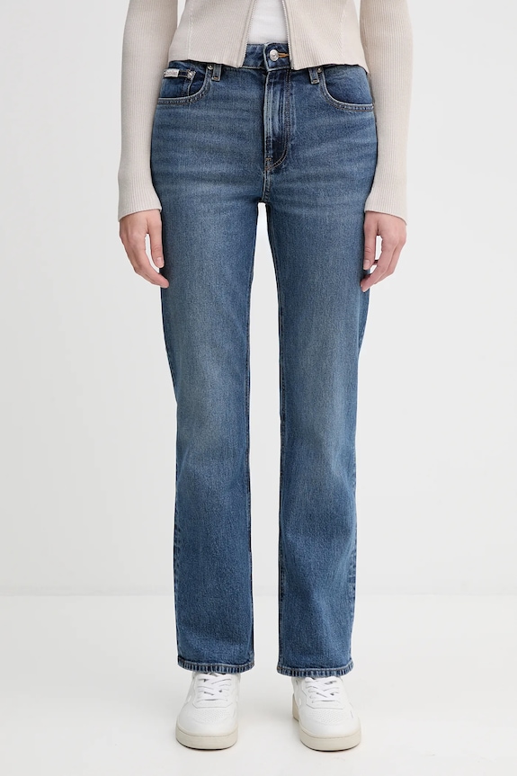 Calvin Klein Jeans jeansy niebieski LV047D743G