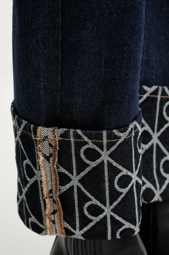 Calvin Klein Jeans farmer LV047D711G sötétkék
