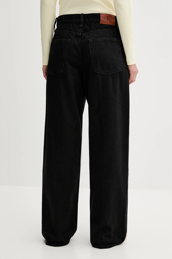 Oblečenie Rifle Calvin Klein Jeans LV047D713G čierna