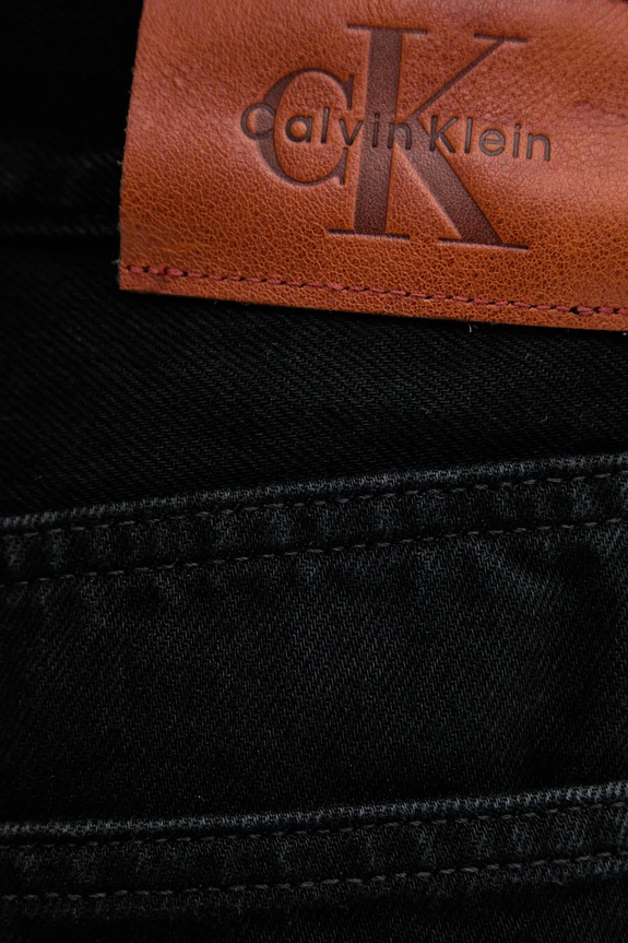 Rifle Calvin Klein Jeans čierna LV047D713G