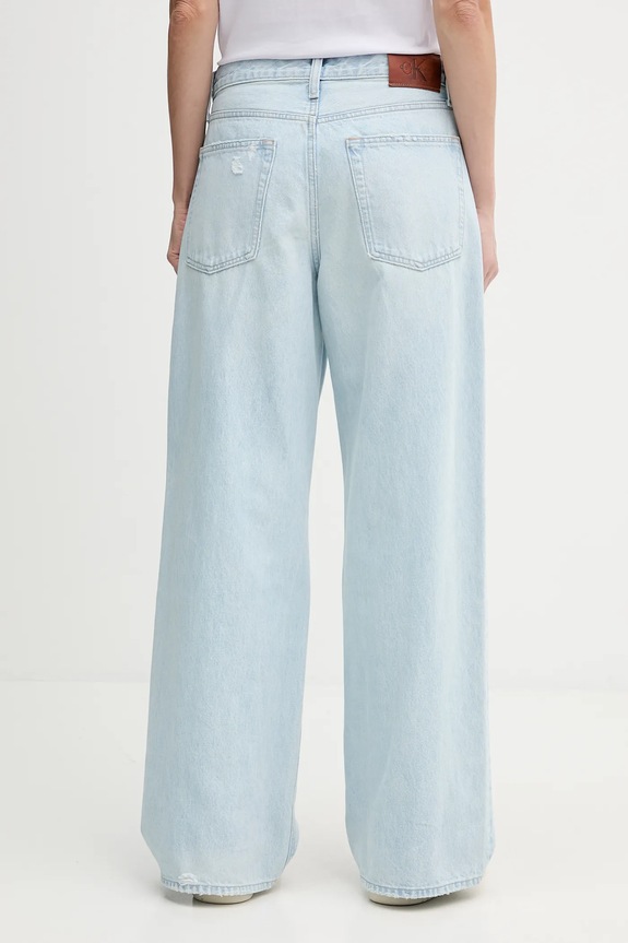 Oblečení Džíny Calvin Klein Jeans LV047D835G modrá