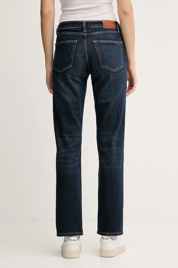 Odzież Tommy Hilfiger jeansy WW0WW47487 granatowy
