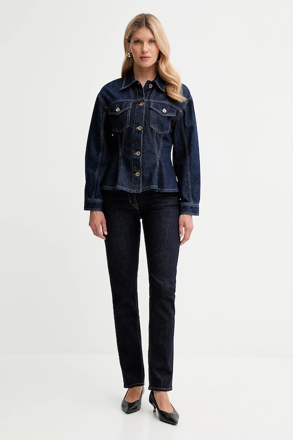 Luisa Spagnoli jeansy 542362 granatowy AW25