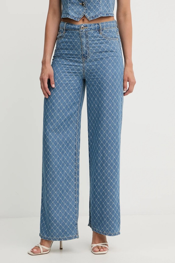 Morgan jeans Planet friendly albastru PSTEL