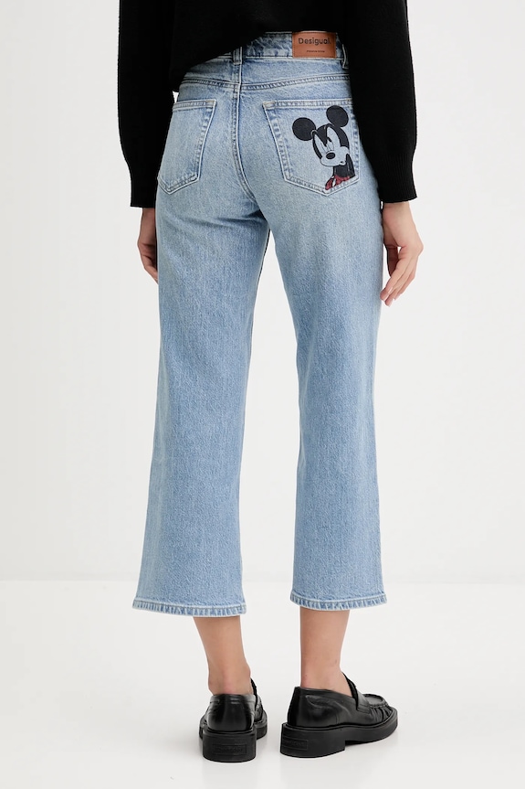 Odzież Desigual jeansy MINIMI 25WWDD17 niebieski
