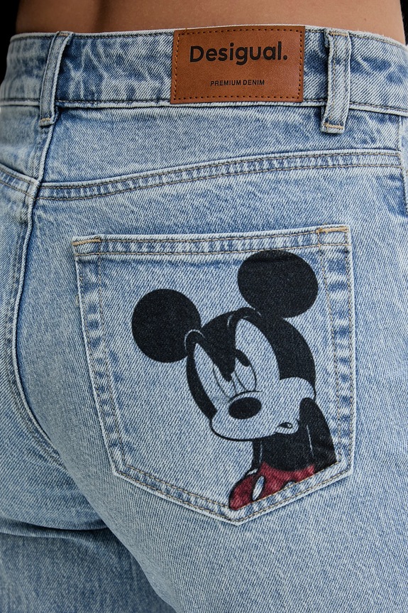 Desigual jeansy MINIMI 25WWDD17 niebieski