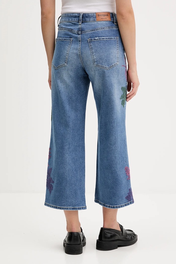 Oblečenie Rifle Desigual BOTANI 25WWDD21 modrá