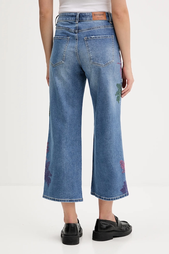 Oblečenie Rifle Desigual BOTANI 25WWDD21 modrá