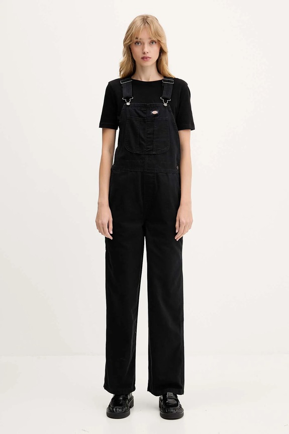 Dickies kantáros farmernadrág fekete DK0A87N8