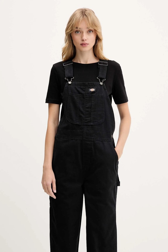 Ruházat Dickies kantáros farmernadrág DK0A87N8 fekete