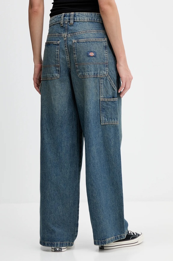Odzież Dickies jeansy DK0A4Z6S granatowy