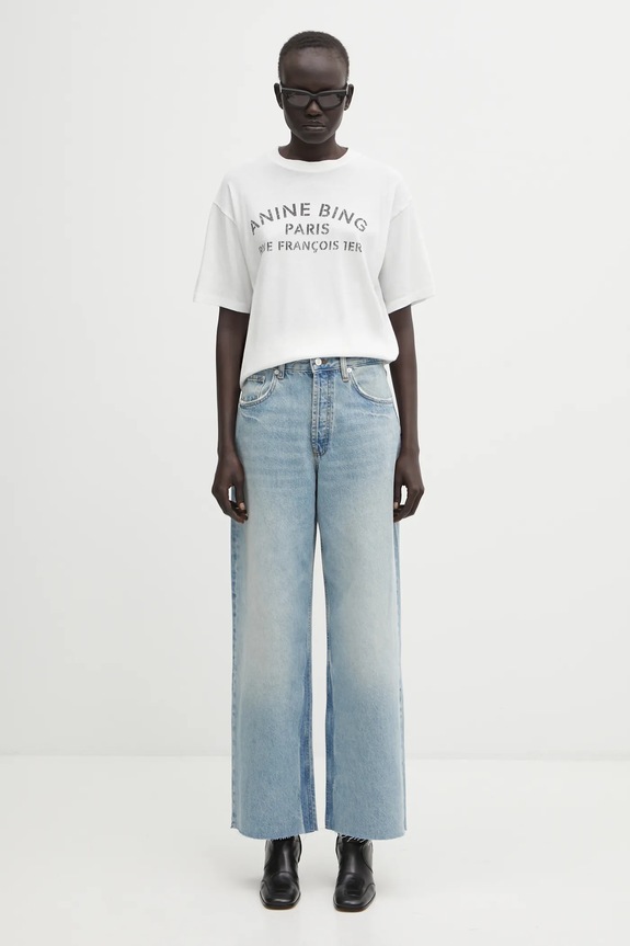 Anine Bing jeans manon A.06.11471 albastru