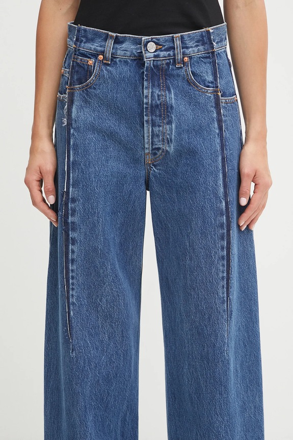Džíny VETEMENTS Cut Reconstructed modrá UH76DP460MB3