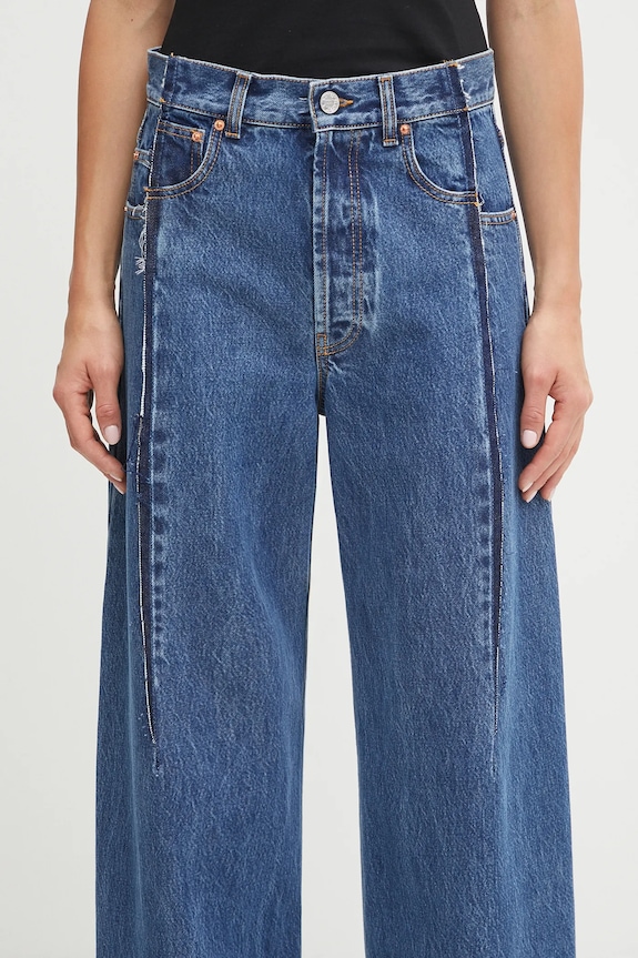 Džíny VETEMENTS Cut Reconstructed modrá UH76DP460MB3