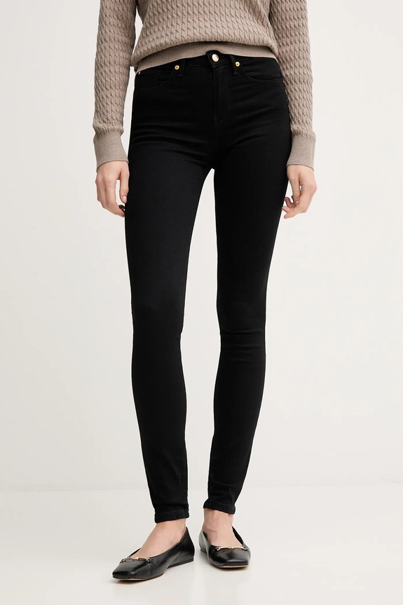 Τζιν παντελόνι Tommy Hilfiger Planet friendly μαύρο WW0WW46720