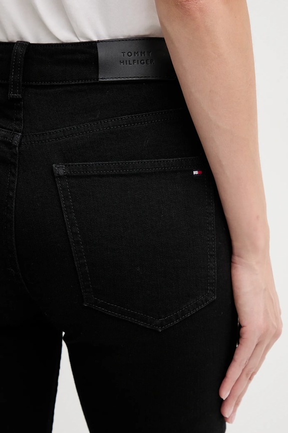 Rifle Tommy Hilfiger čierna WW0WW46725