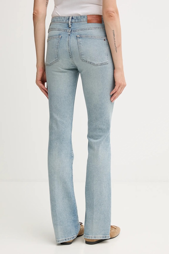 Odzież Tommy Hilfiger jeansy WW0WW46730 niebieski