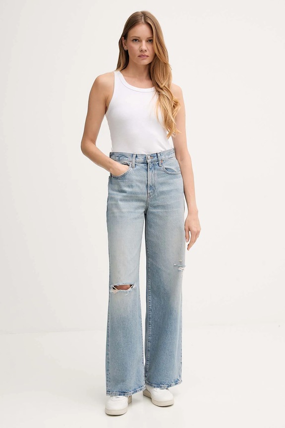 Calvin Klein Jeans jeansy LV047D745G niebieski AW25