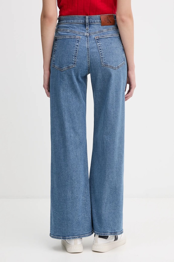 Odzież Calvin Klein Jeans jeansy LV047D908G niebieski