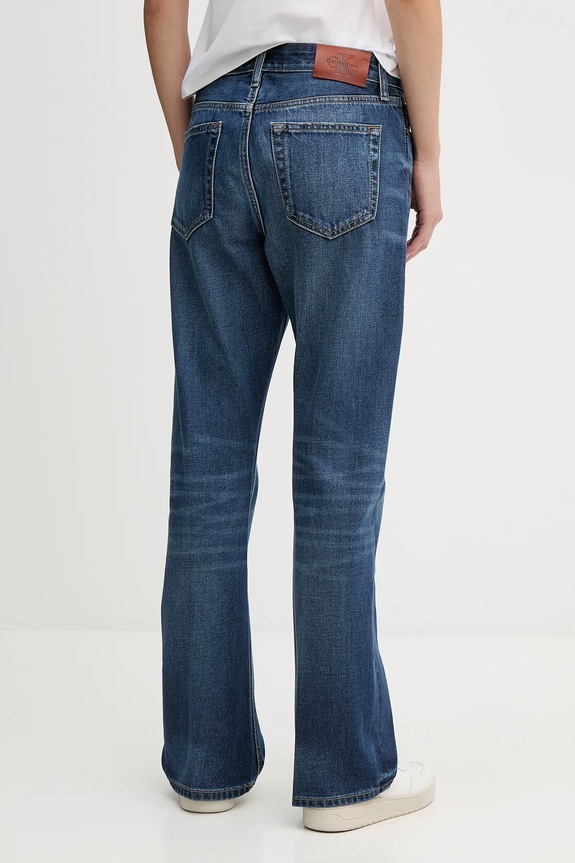 Odzież Calvin Klein Jeans jeansy LV147D734G granatowy