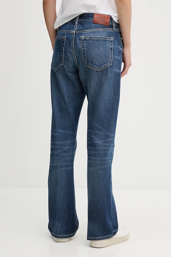 Odzież Calvin Klein Jeans jeansy LV147D734G granatowy