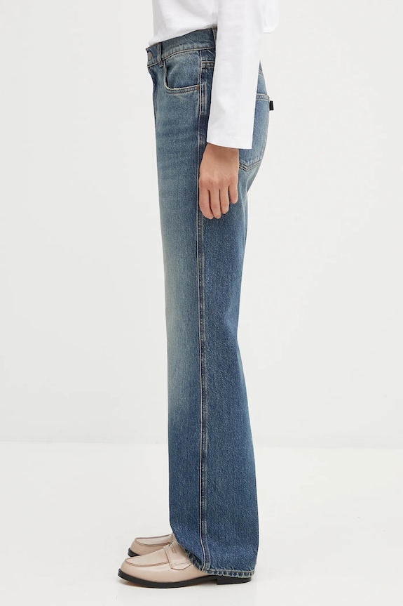 Coperni jeansy Denim Boyfriend COPP163F2022 niebieski AW25