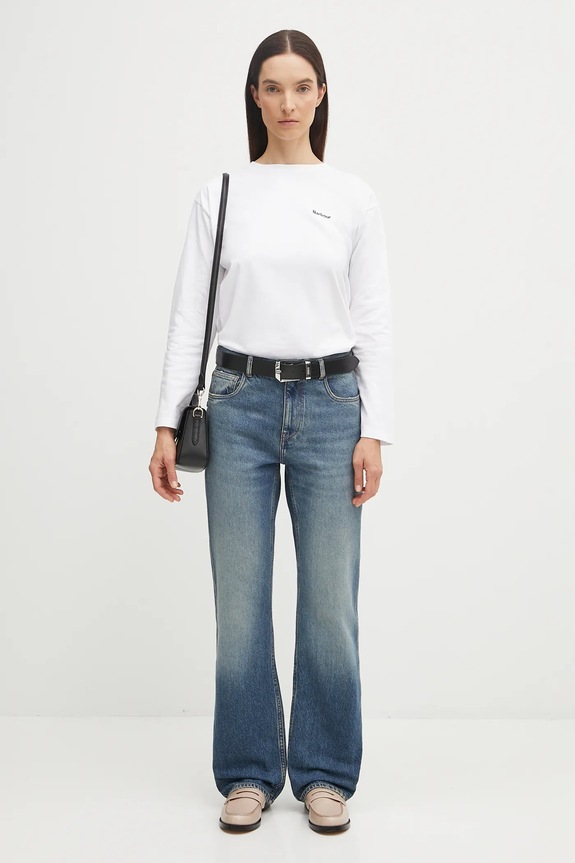 Coperni jeansy Denim Boyfriend COPP163F2022 niebieski