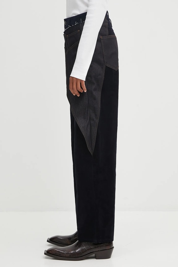 Andersson Bell pantaloni Zoe Wrap apa850w blu navy AW25
