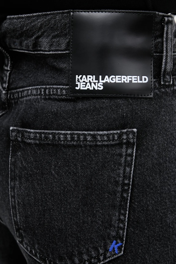 Kavbojke Karl Lagerfeld Jeans črna A4W10053