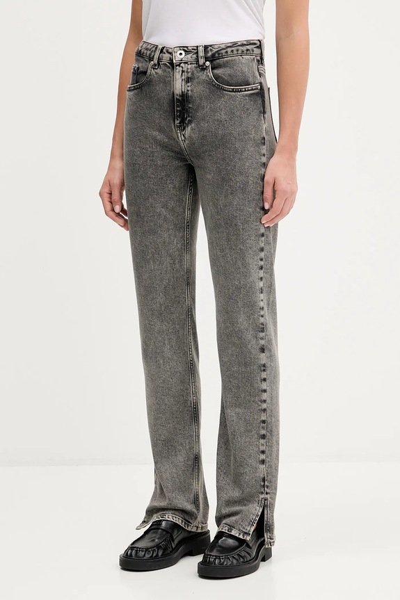 Karl Lagerfeld Jeans jeansy szary A4W10028