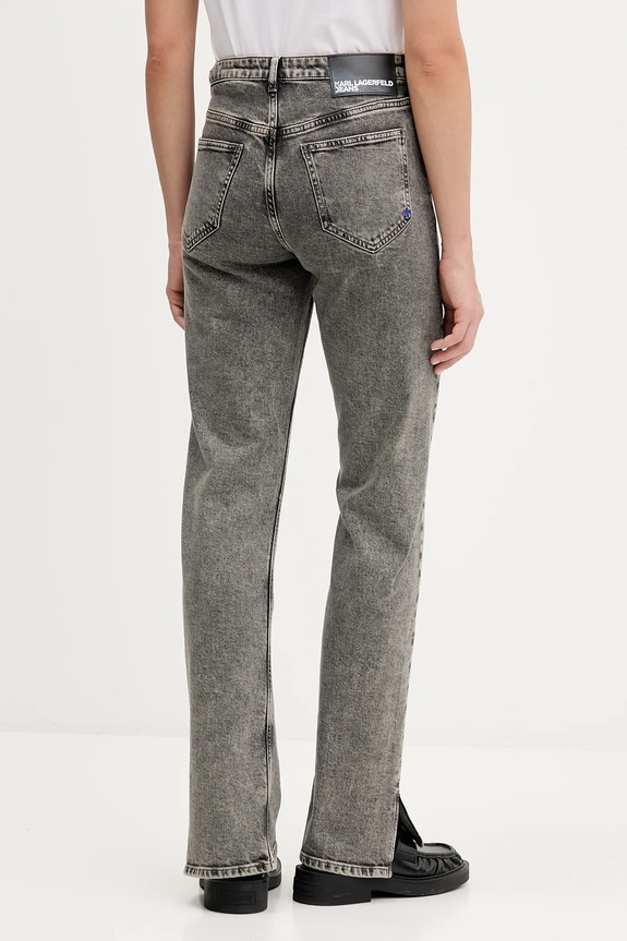 Odzież Karl Lagerfeld Jeans jeansy A4W10028 szary