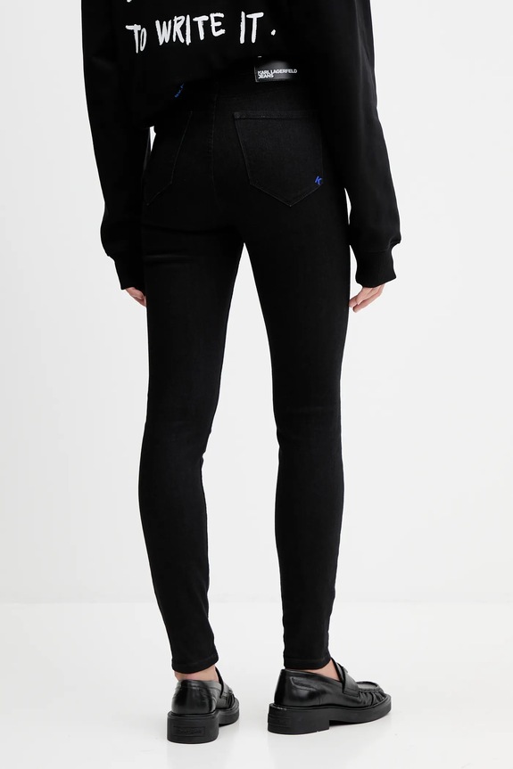 Ρούχα Τζιν παντελόνι Karl Lagerfeld Jeans A3W10002 μαύρο