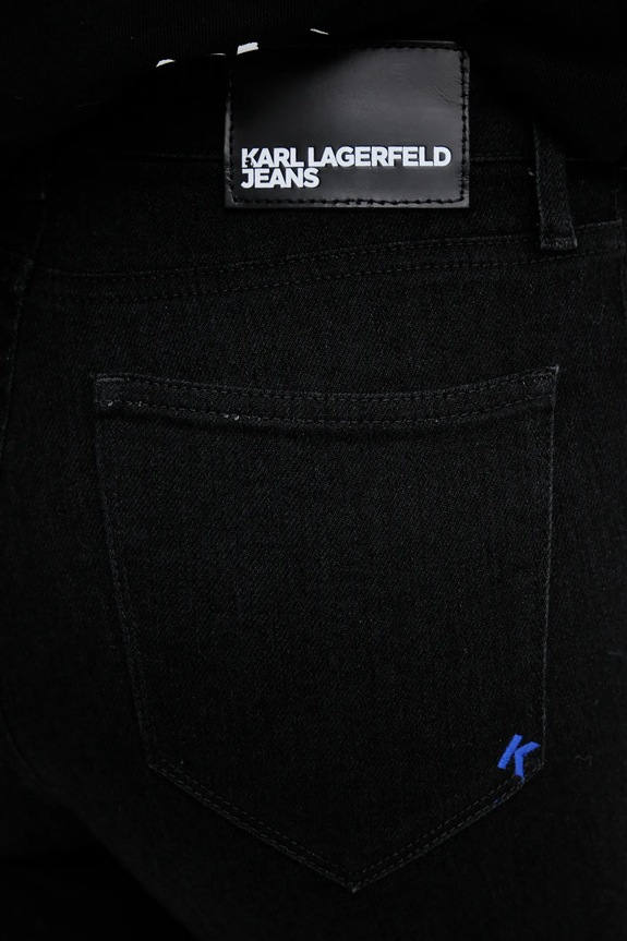 Τζιν παντελόνι Karl Lagerfeld Jeans μαύρο A3W10002
