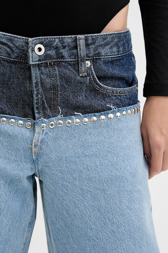 Rifle Karl Lagerfeld Jeans modrá A4W10046
