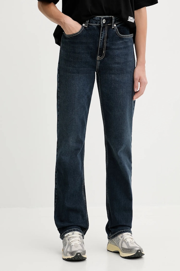 Джинси Karl Lagerfeld Jeans Planet friendly темно-синій A4W10031