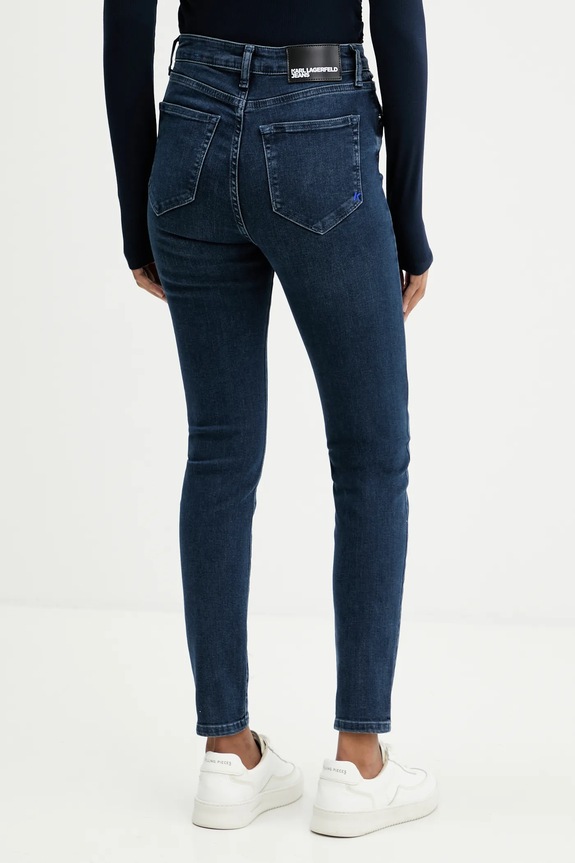 Ρούχα Τζιν παντελόνι Karl Lagerfeld Jeans A4W10025 σκούρο μπλε