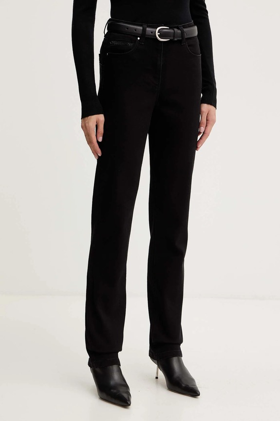 Morgan jeansy czarny PASCAL2