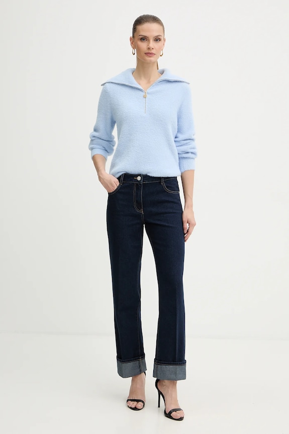 Morgan jeansy PREVER granatowy AW25