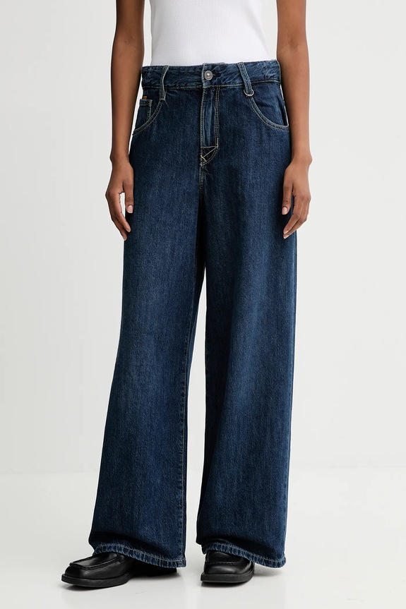 G-Star jeansy Skater High Loose Planet friendly niebieski D25286.D536